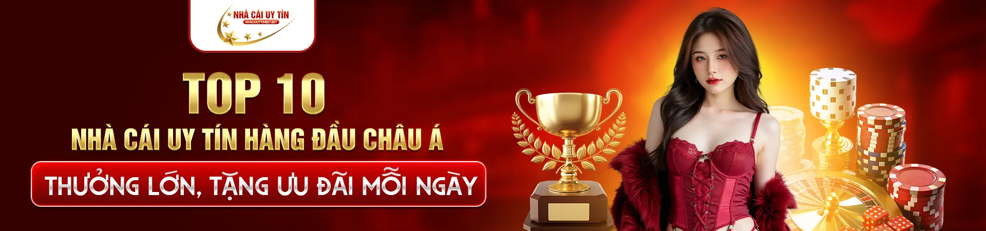 Top 10 nhà cái uy tín châu Á