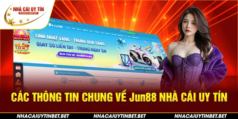 Các thông tin chung về Jun88 nhà cái uy tín